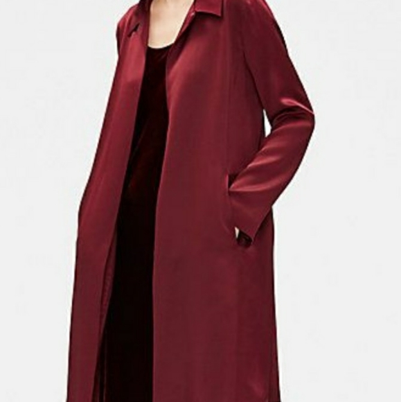 Eileen Fisher Jackets & Blazers - Eileen Fisher 100% silk open coat, NWT